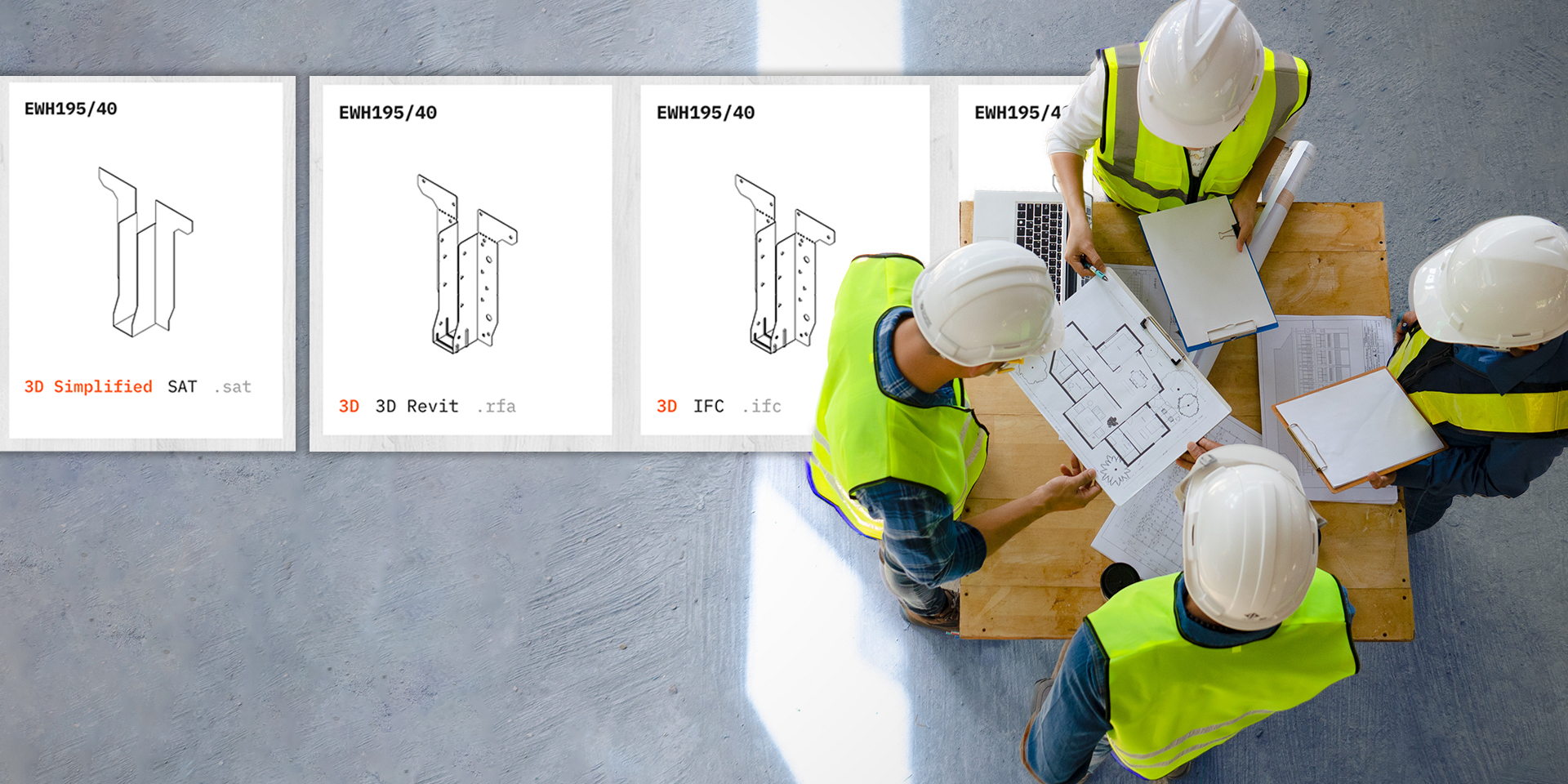 Versiones simplificadas de productos BIM y CAO