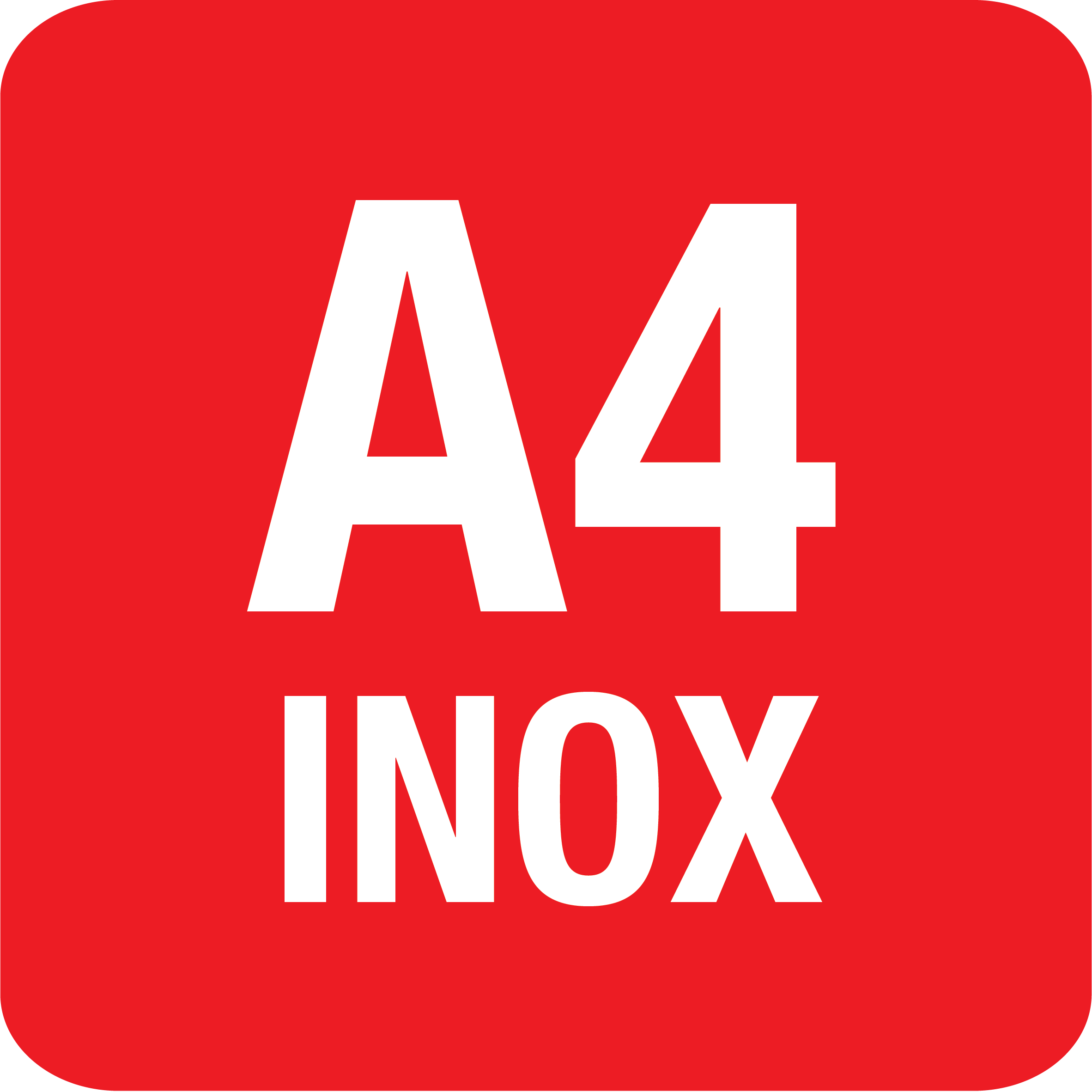 Acero inoxidable A4