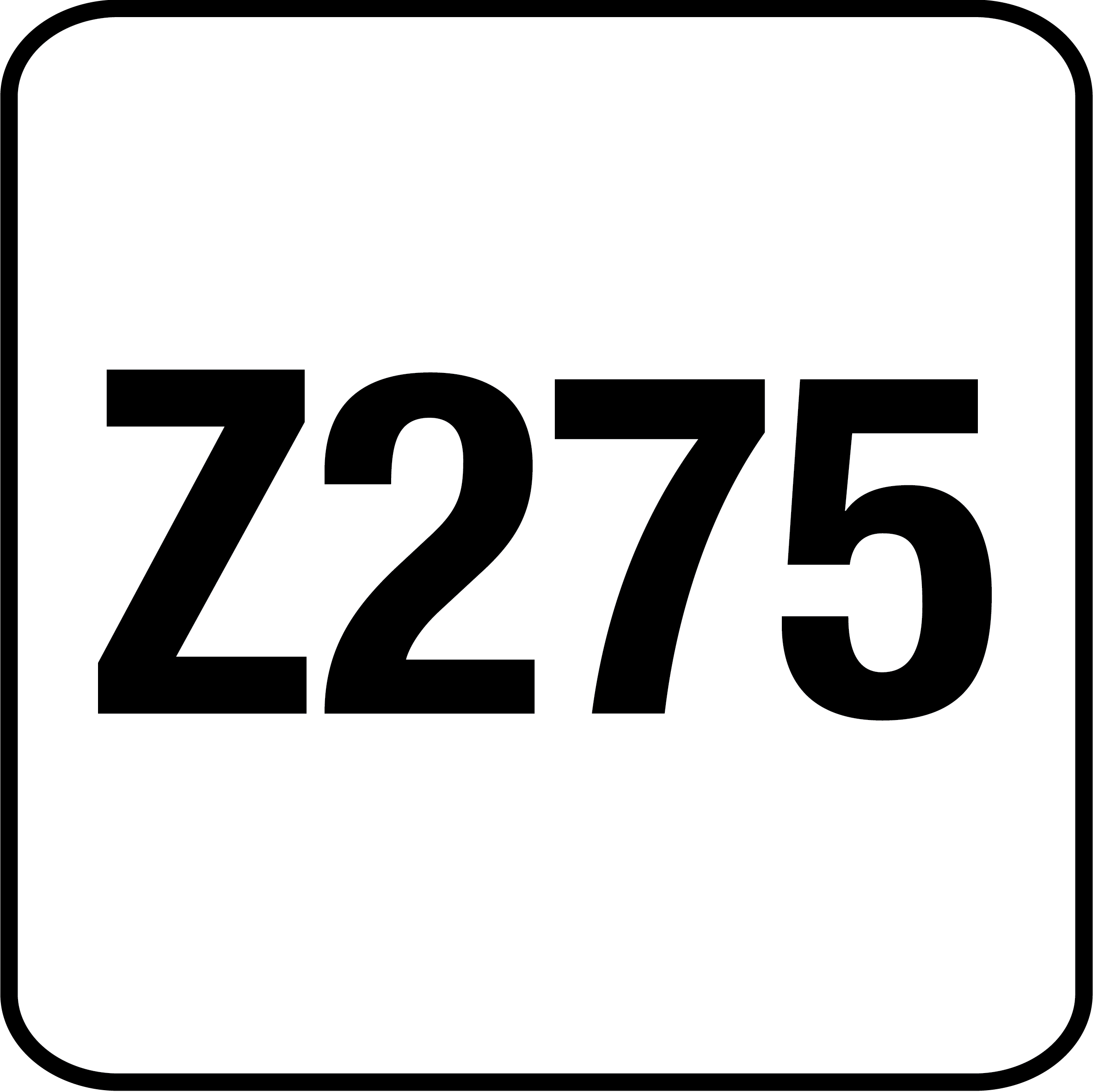 Acero galvanizado Z275