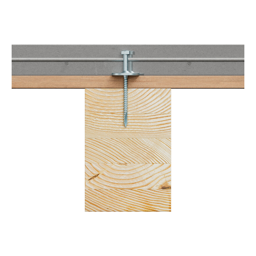 F_FM-CT8x120_InstPho_RI_Instld_Concrete-TimberCompositeConnector-GlulamBeamGL24-FrontView_EU_C0